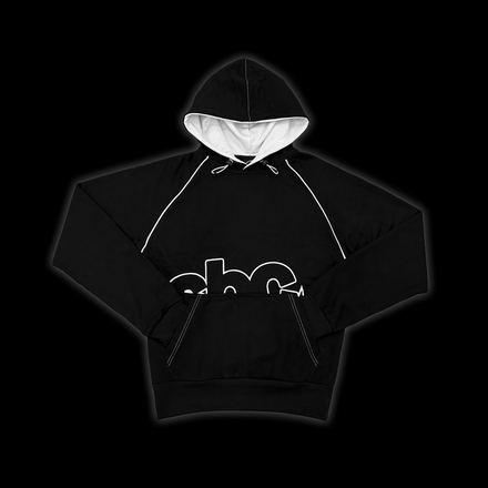 BLACK STAR LOGO HOODIE